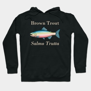 Brown Trout Salmo Trutta Hoodie